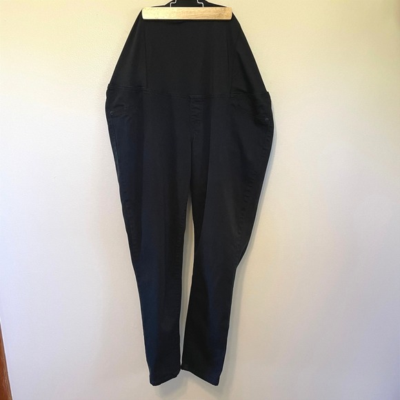 Ingrid & Isabel Pants - CHIC Black Over Belly Isabel MATERNITY Skinny 14 Jeans Casual Workwear Essential